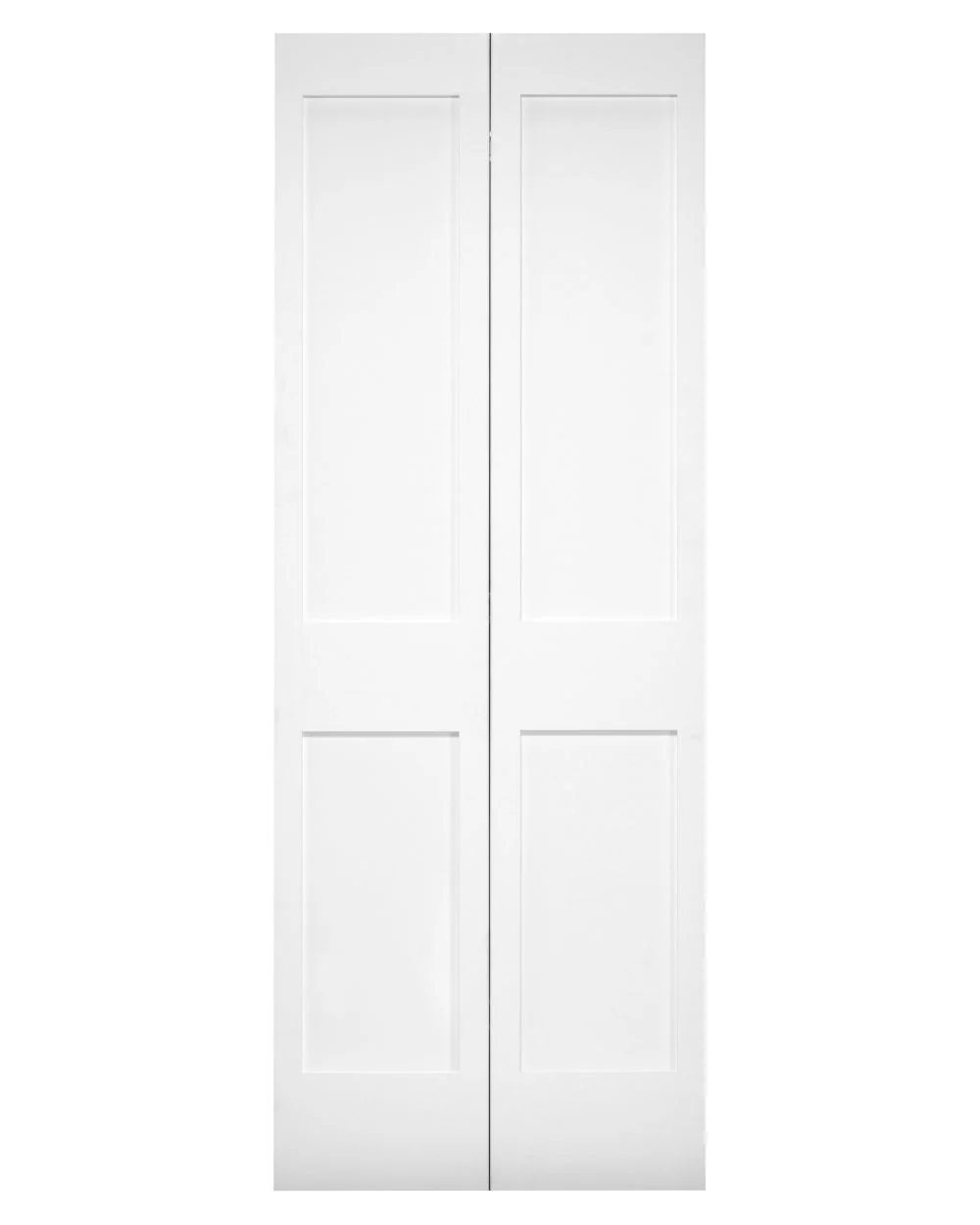 2-Panel Shaker Style Pine Bifold Door (Primed) - Image 6
