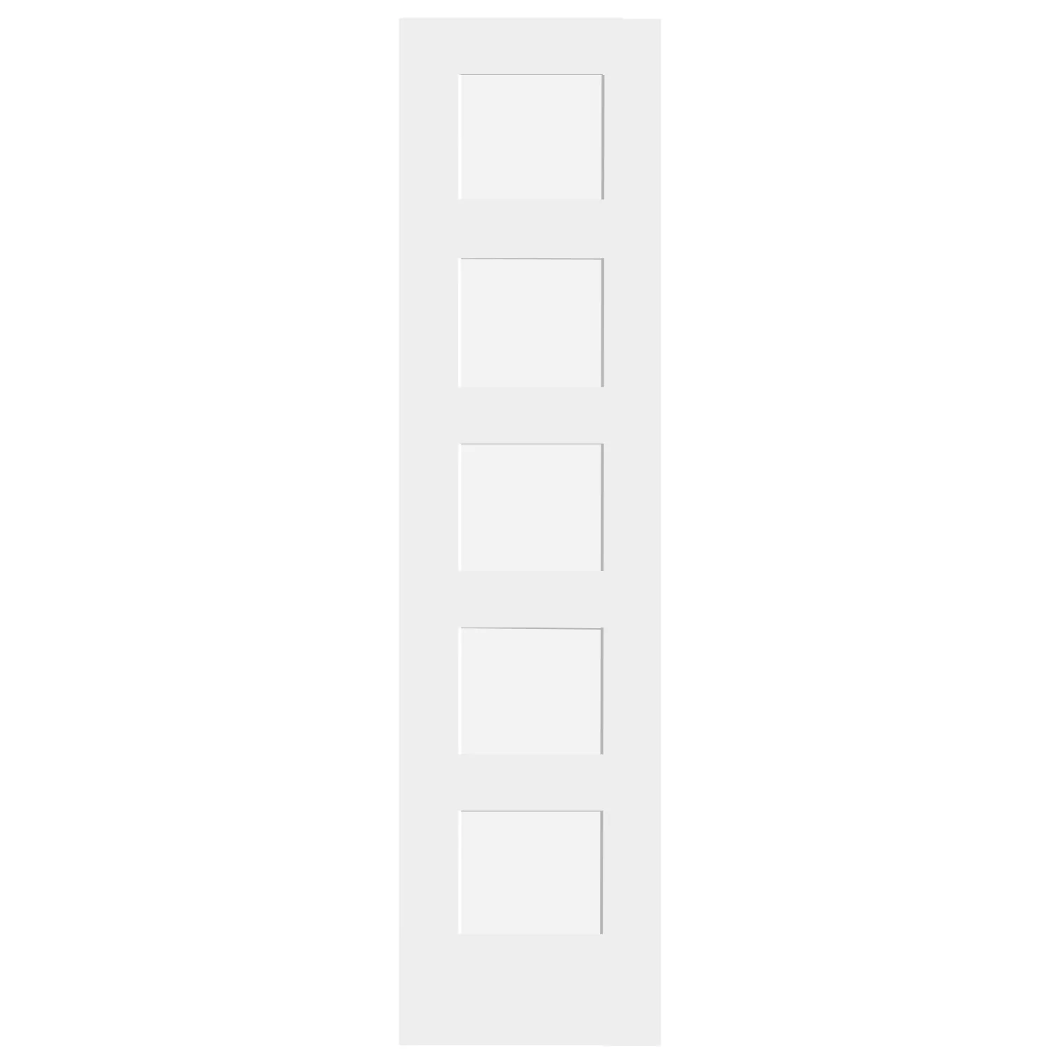 5-Panel Shaker Style Interior Door (Primed) - Image 7